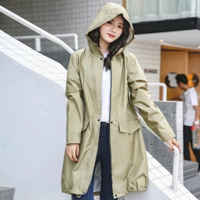 남녀공용 방수 바람막이 레인코트 등산 우비