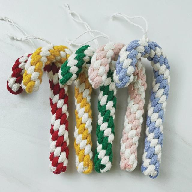 크리스마스 장식 마크라메 지팡이 DIY 장식 소품