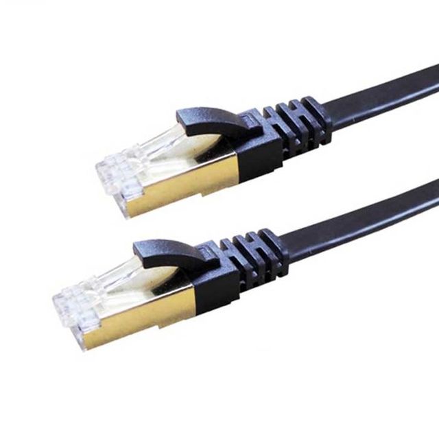 CAT.7 STP 평면 랜케이블 15M 블랙