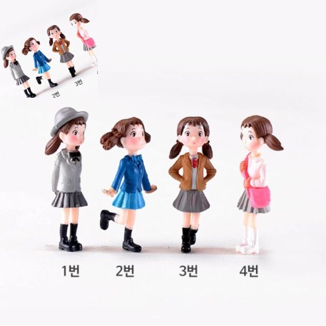 장식인형 미니피규어 캐릭터모형 수집소품 미니어처소품 미니어처장식 미니어처꾸미기 예쁜미니어처