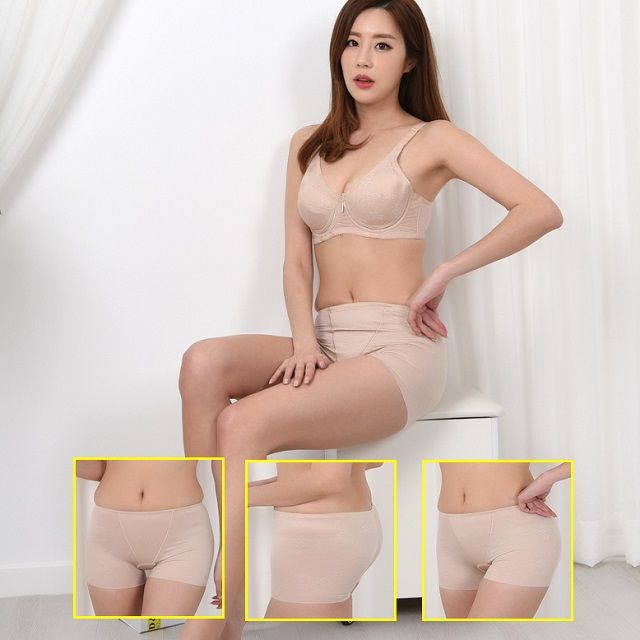 복부보정 누디라인 골반 사각거들 - 스킨 여성속옷