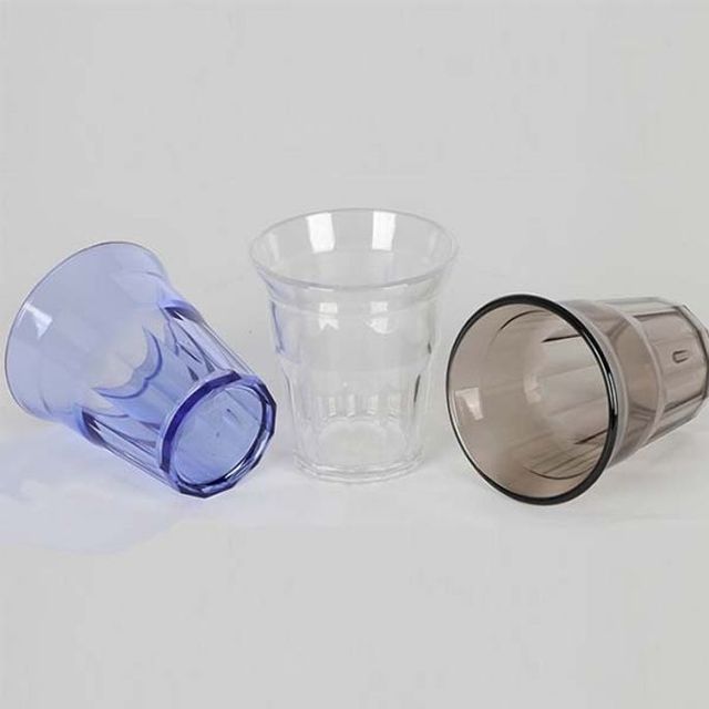 내구성좋은 폴리카보네이트 홈카페 3색 다용도컵 250ml