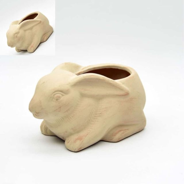 베트남 동물 토분 화분 23x14x13cm 토끼 토끼화분 동물화분 디자인토분 디자인화분