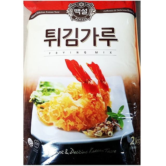 백설 튀김가루 2Kg