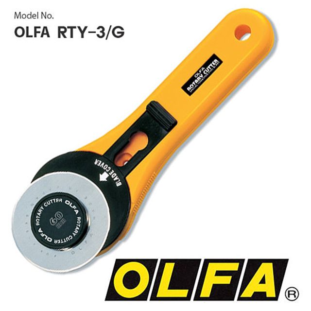 고급 작업용 커터칼 다용도 원형커터칼 OLFA - 정밀 절단