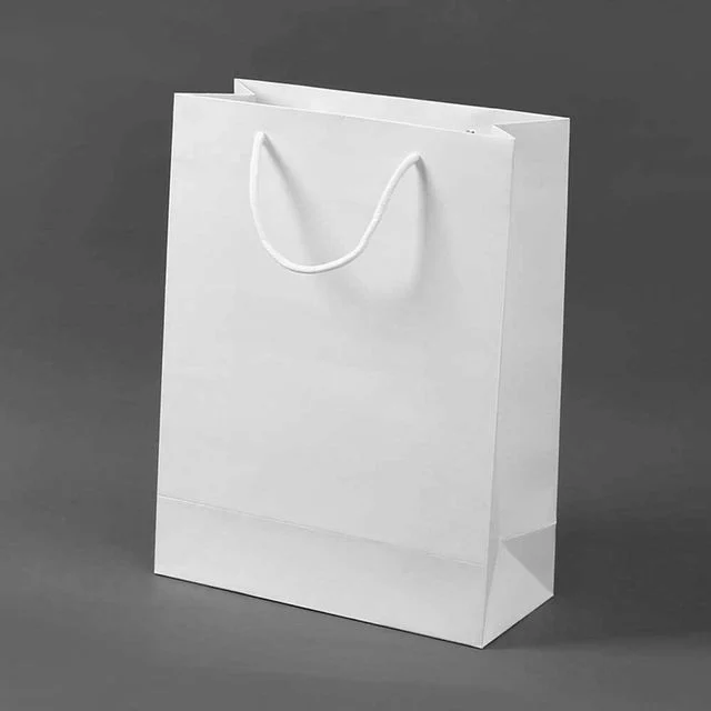 19x26cm 화이트 무지 쇼핑백 답례품 선물가방