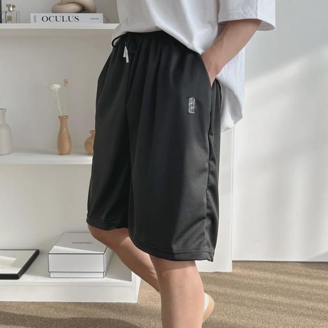 남성 여름 반바지 5부 쿨링 밴딩 트레이닝 팬츠