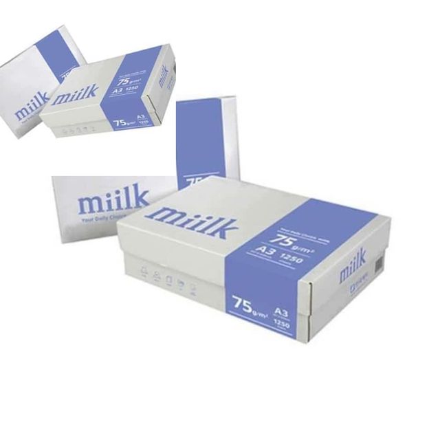 복사용지 A3 밀크75g 250매X5권 한국제지 밀크용지 복사지 A3용지 A3사이즈