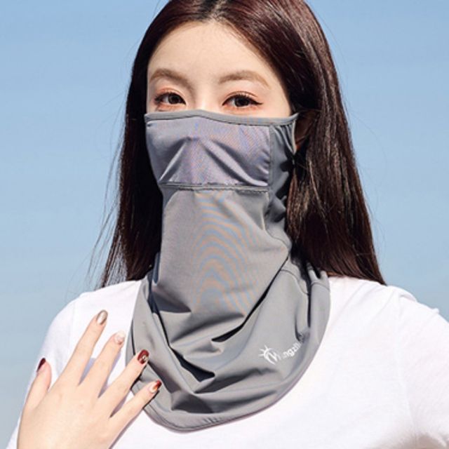 남여공용 햇빛 보호 숨쉬기 편안한 차가운 마스크