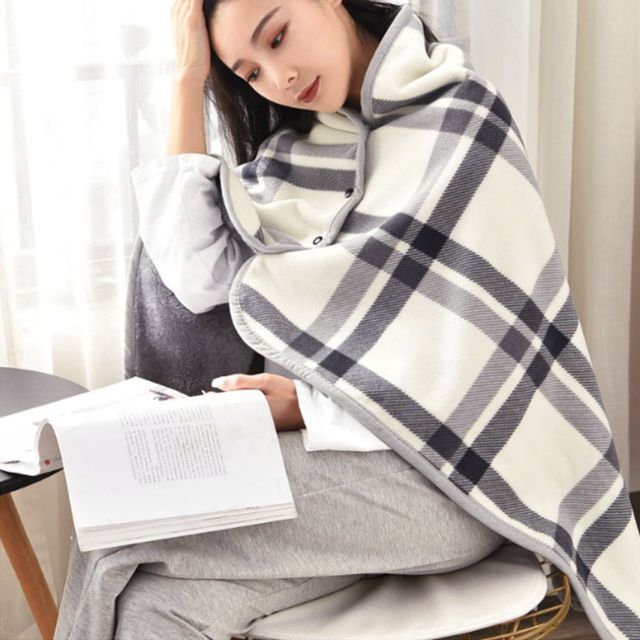 담요 블랭킷 무릎 망토 휴식 입는담요