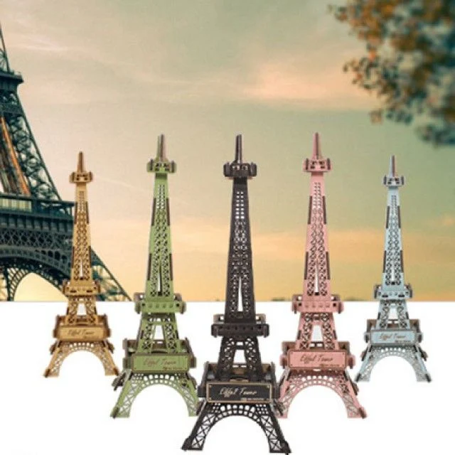 3D나무입체퍼즐 Eiffel Tower 에펠탑 Mini -그린