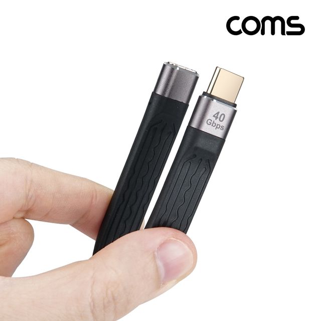 USB 4 0 C to C타입 케이블 FM 10cm 고속충전