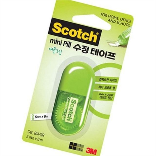 사무용 수정테이프 학용품 수정테이프 휴대용 학원용 필통용 문구류 학생용 필수품 지우개