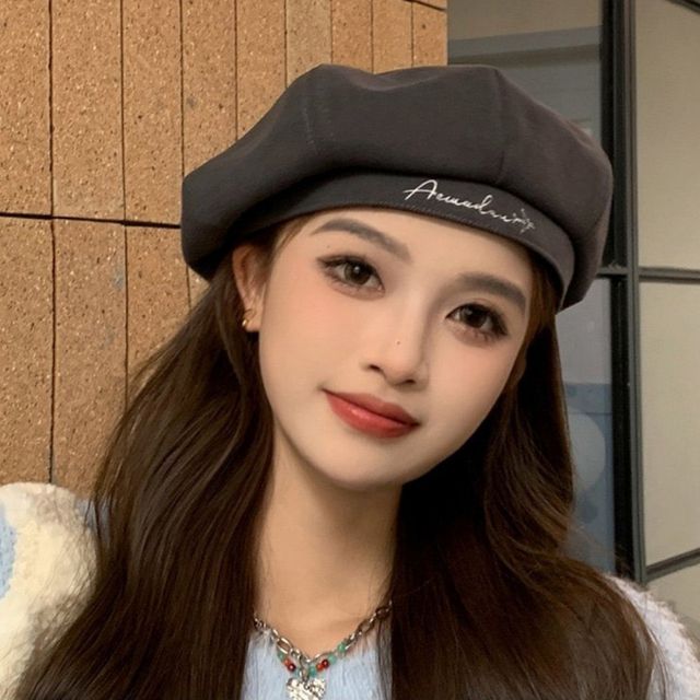 영문포인트 베레모 카페모자 바리스타모자 화가모자
