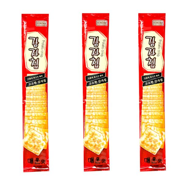 본아미 감자칩 매운맛(3개)