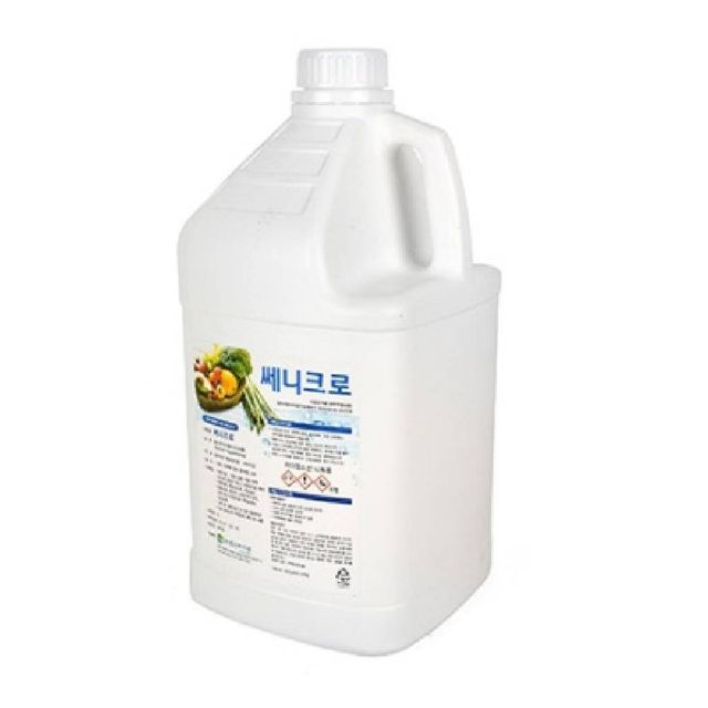 과일세척제 4L, 야채 채소 주방용 살균 세정제 대용량