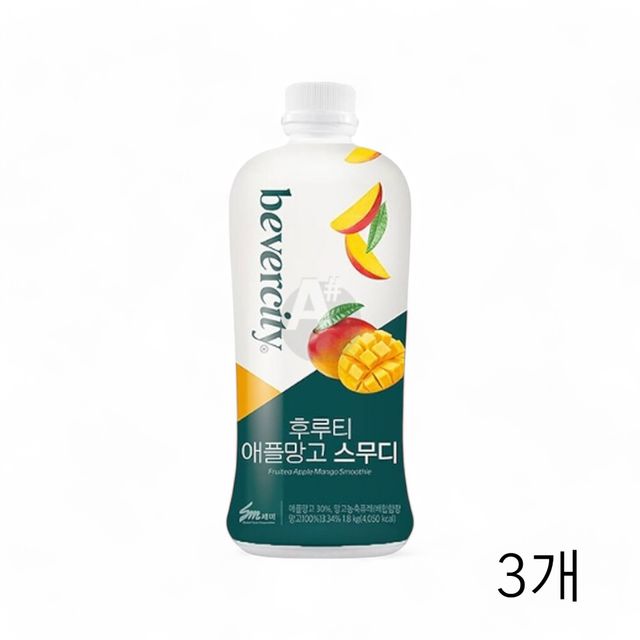WL 베버시티 후루티 망고 스무디 1.8kg X 3개 요거트 카페식자재 음료베이스 망고베이스