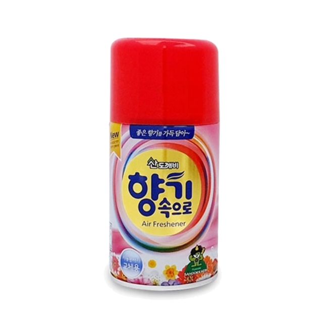 혜명몰 산도깨비 실내용 방향제 290ml 분사형 리필용 방향제렌탈 자동분사기방향제 자동방향제 자동분사방