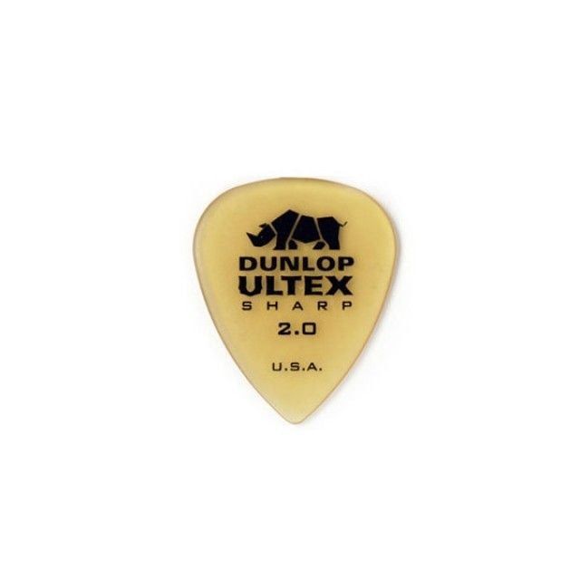 피크 2.0mm 울텍스 재질 어쿠스틱기타용 낱개 기타 연주 도구