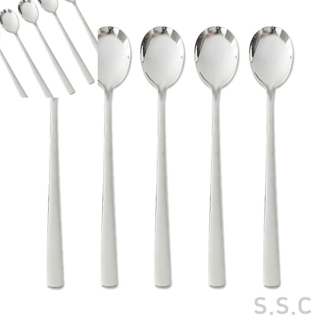 S.S.C 스텐 숟가락 5P세트 스테인리스 식기세척 대응 가정식