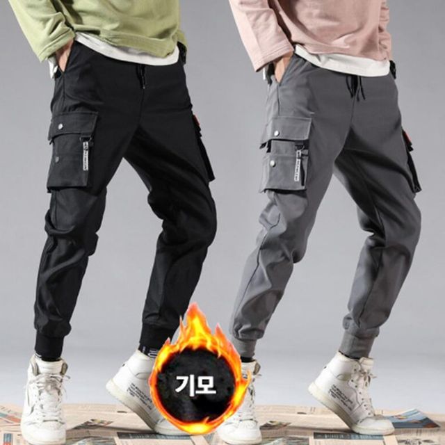 남성 면바지 치노 카고바지 빈티지 데일리 바지