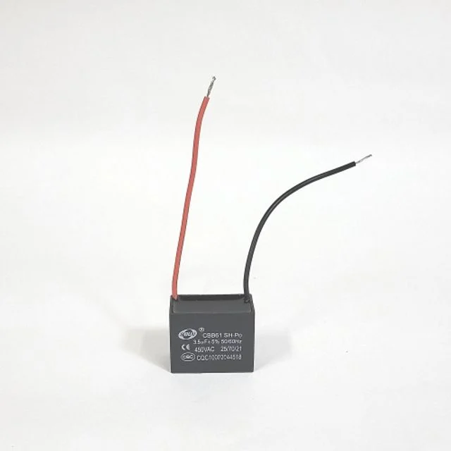 3.5uF CBB61 사각수지콘덴서 AC 모터 커패시터 커패시터 450V