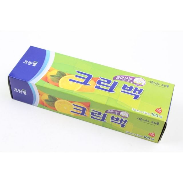 크린백 30x45 대형 위생비닐 크린롤백 일회용