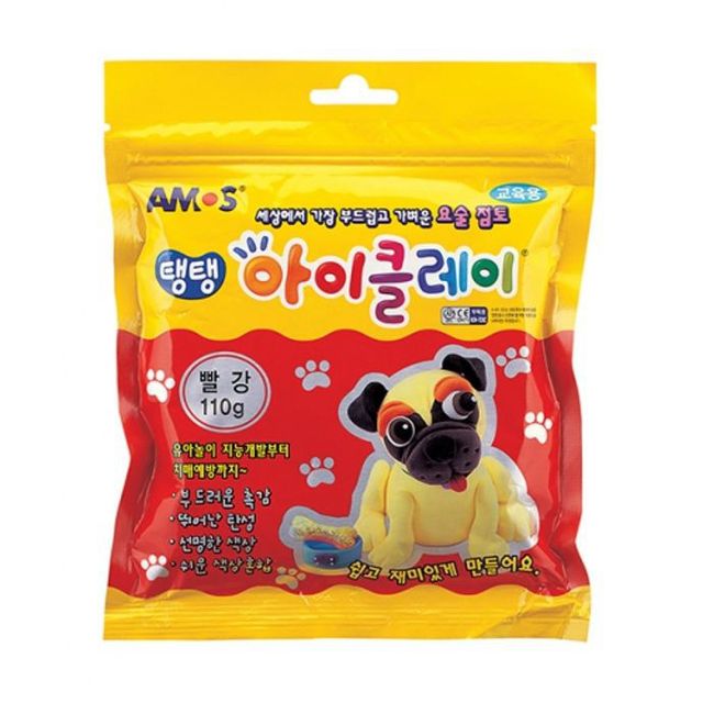 5000 탱탱아이클레이 110g 빨강