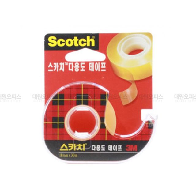 3M 스카치테이프 18mm 투명, 사무용 일반 테이프