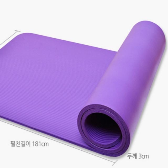 요가 매트 25mm 30 필라테스 운동 PVC 스트레칭