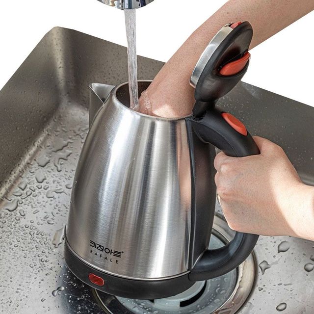 스테인포트 전기끓임주전자 무선스틸포트 1.5L