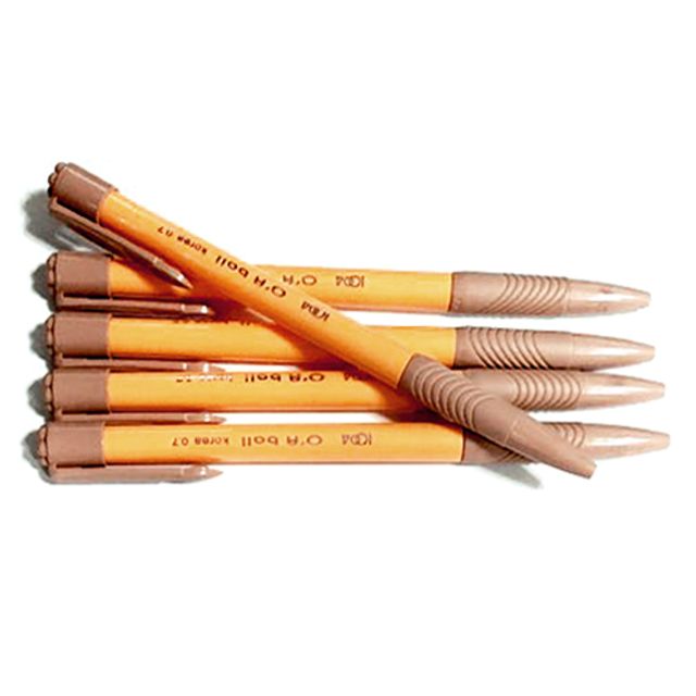 (1004corporation) 자동볼펜 흑색 0.7mm 5입