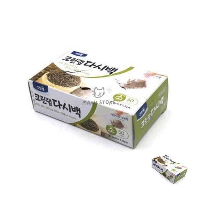 육수주머니 국물백 다시백 소 8.5 x 7.5cm 50개입 다시망