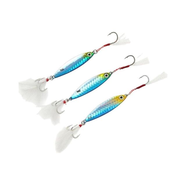 유혹 메탈지그 (3p 블루 20g)