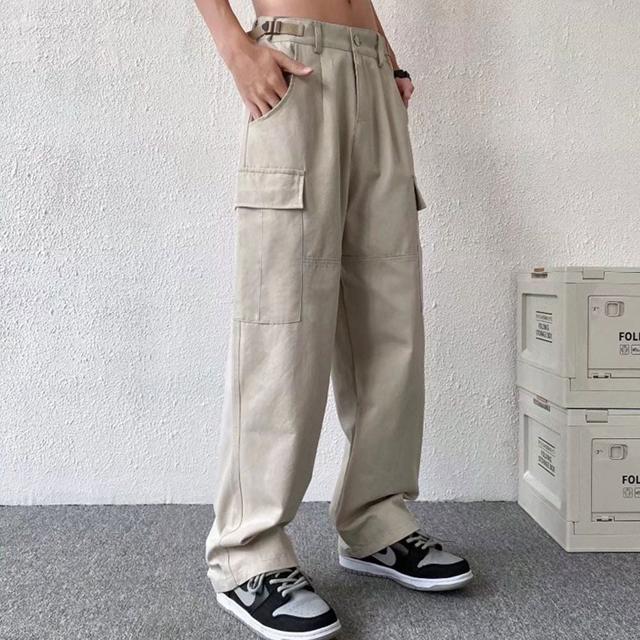 남자 건빵 바지 가을 데일리 일자 팬츠 스트릿패션룩