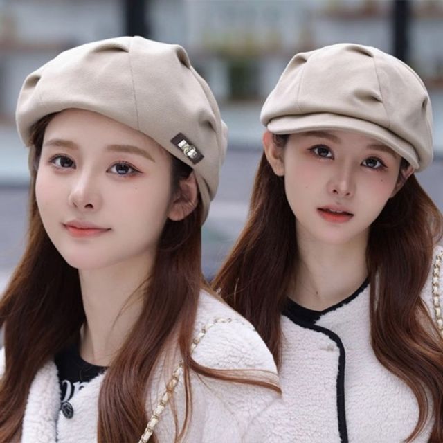 뉴스보이 가을 겨울 모자 캡 빈티지 소두