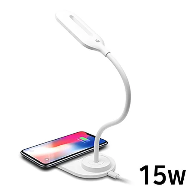 CW-LC200 충전기 15W 화이트 LED스탠드 무선 고속