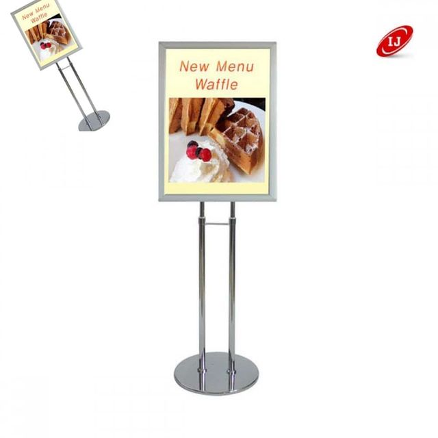 개폐형 포스터스탠드 A1 도금 베너거치대 스탠드형 포스터게시판 세우는간판