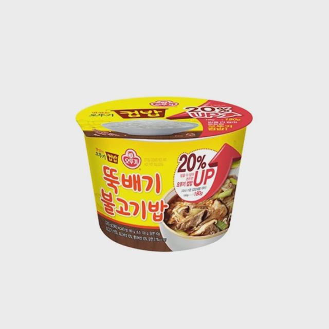 오뚜기 뚝배기불고기밥 4개 컵밥 즉석밥 국밥