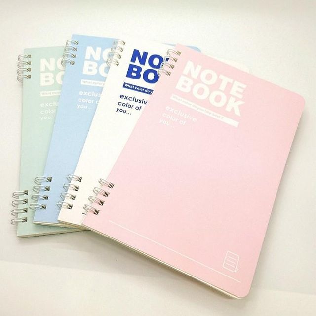 손이 편한 노트 줄공책 학생수첩 랜덤색상 선물 학교 학원 필기구 주문 단체 공책 학생 어린이날