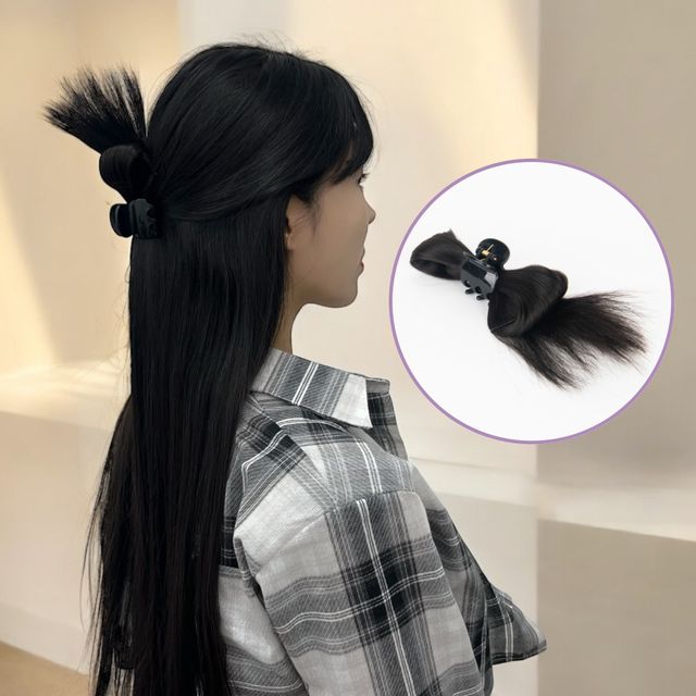 가시번 가발 집게핀 다크브라운 가시번집게핀