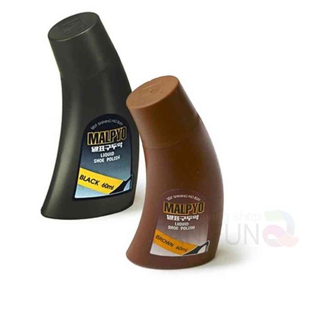 스펀지 액체구두약 60ml 가죽코팅 가죽구두관리 가죽광택제 구두방수 구두보호
