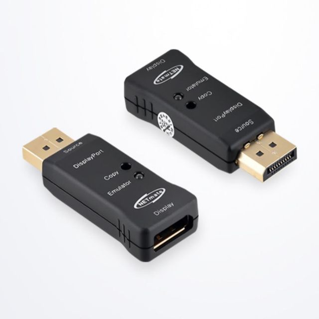 8K DisplayPort EDID 에뮬레이터 통신장비 더미플러그 영상통신장비 컴퓨터부품 영상젠더