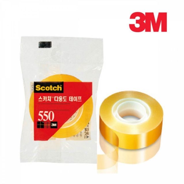 3M 스카치 테이프 550 리필 12mmx30M