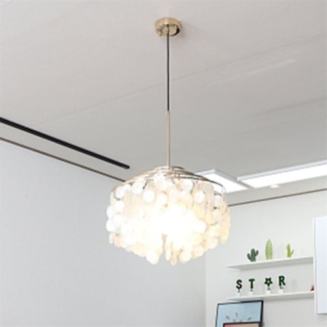 팬던트조명 3등 DL20073-3 E26 자개 전구별도 샹들리에등 주방인테리어등 주방샹들리에