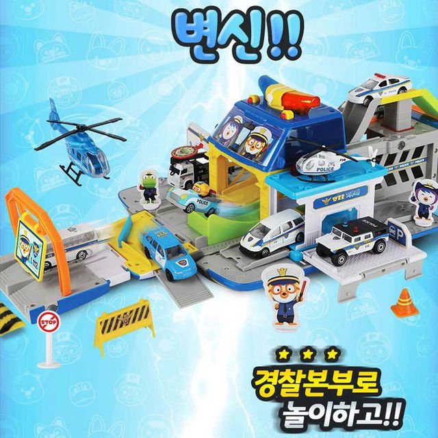 뽀로로 경찰 변신 장난감 어린이선물 트랜스폼 토이