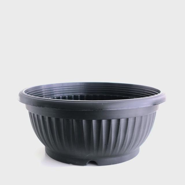 분재 호박 플라스틱 포트 화분(블랙) 30x13cm