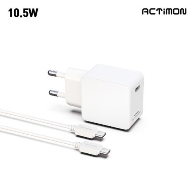 엑티몬 가정용 충전기 10.5W C포트 1구 CtoC