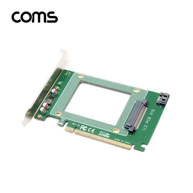 TBZ Coms PCI Express 변환 컨버터 U.2 NVME SFF-8639 to PCI-E 16x SATA 7P PC 브라켓 변환 카드 SW230