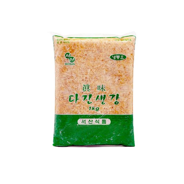 맛을 그대로 살린 냉동 다진생강 1kg 다용도 활용